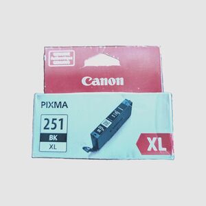 Genuine Canon Pixma 251 XL Black Ink CLI-251XL NEW SEALED